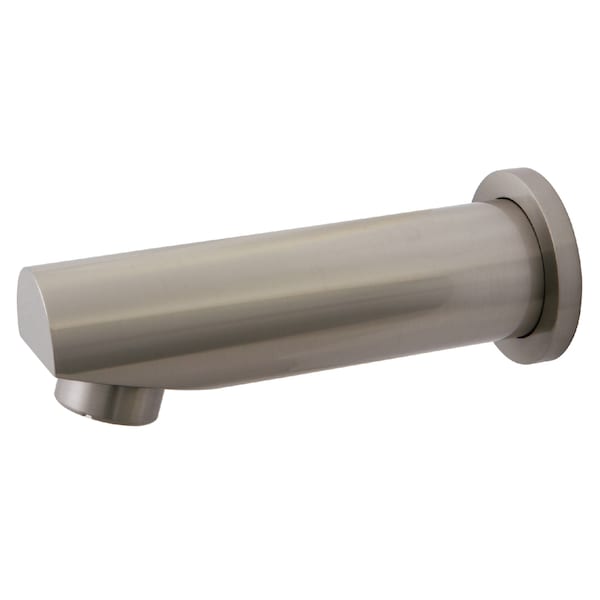 Deco, Tub Faucet Spout W/ Flange, Brushed Nickel
